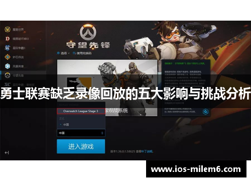 勇士联赛缺乏录像回放的五大影响与挑战分析